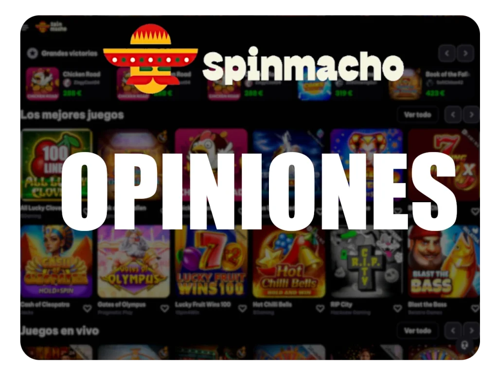 Spinmacho Opiniones Logotipo