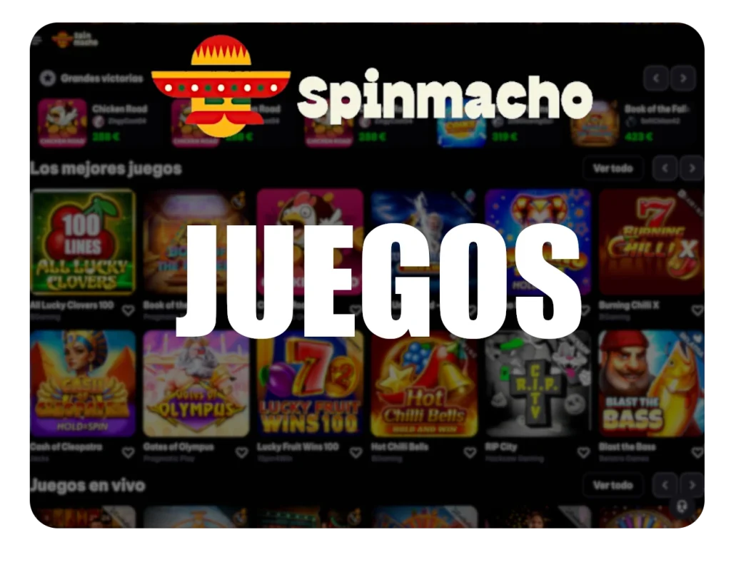 Spinmacho Juegos Logotipo