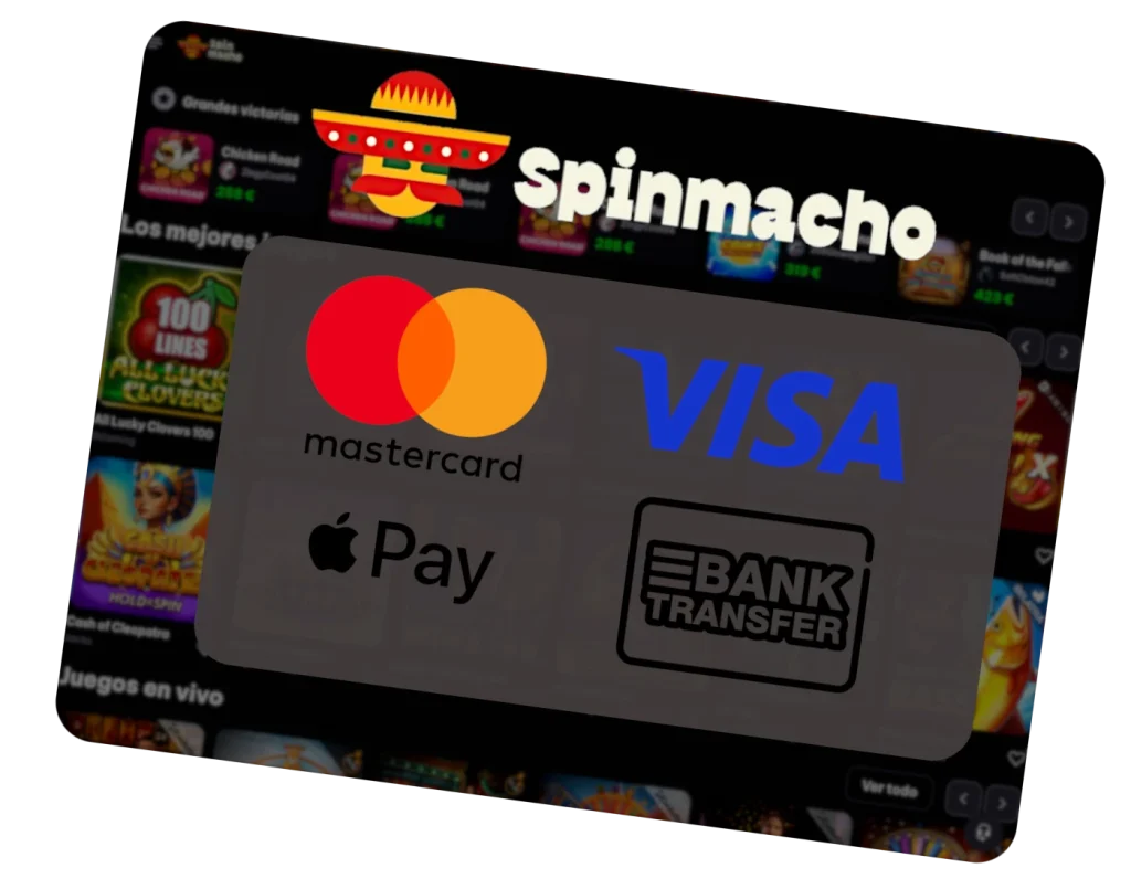 Pagos en efectivo en Spinmacho