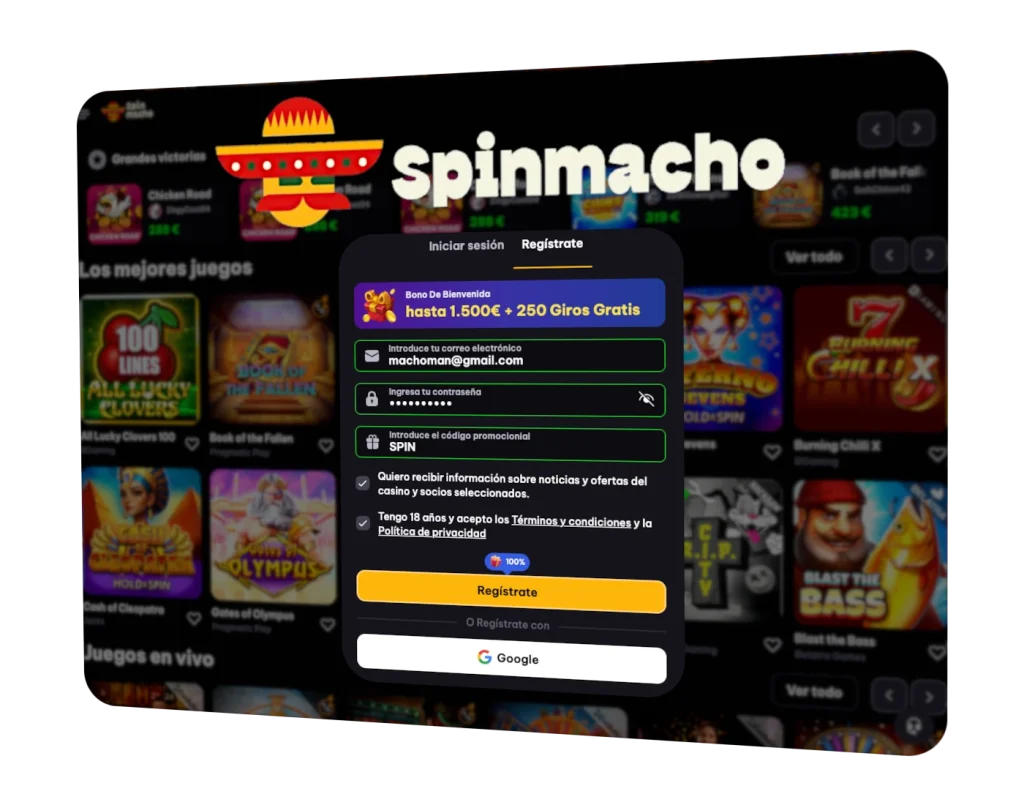 Registro de Spinmacho