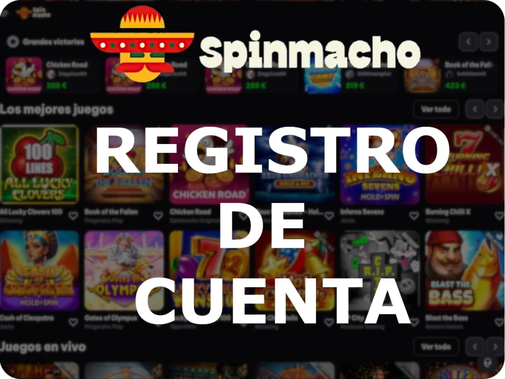 Spinmacho Registro