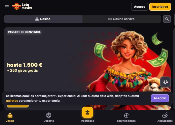 casino login primero
