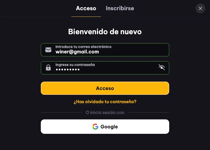 casino login tercero